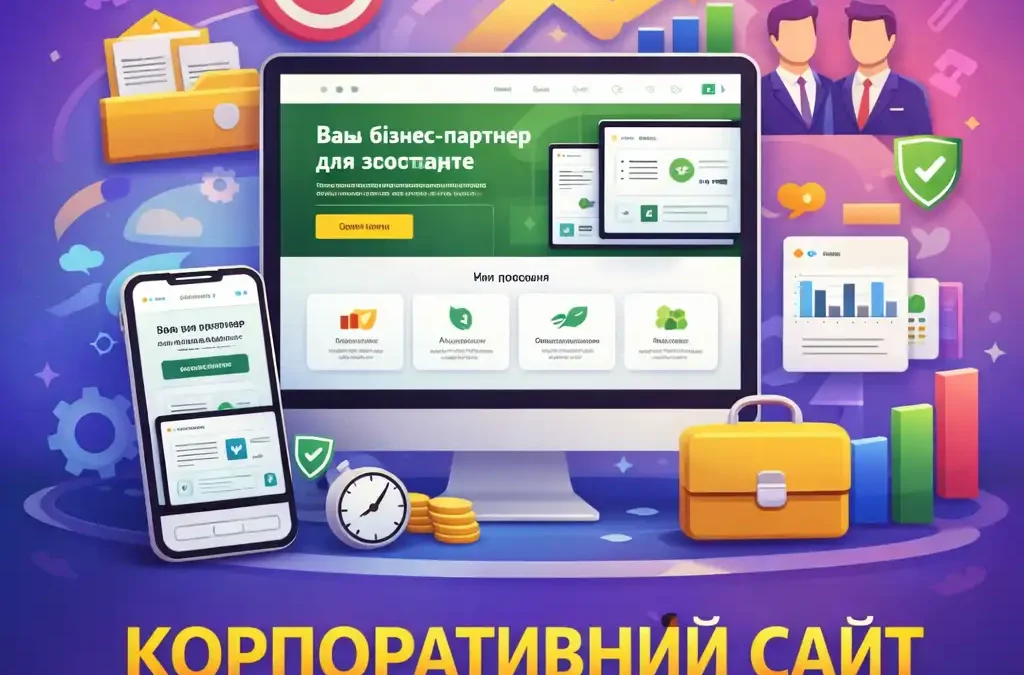 Корпоративний сайт для бізнесу